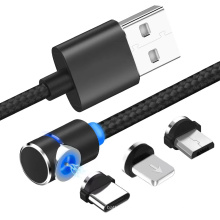 USB magnétique Fast Chargers adaptateurs Câble d&#39;alimentation de données